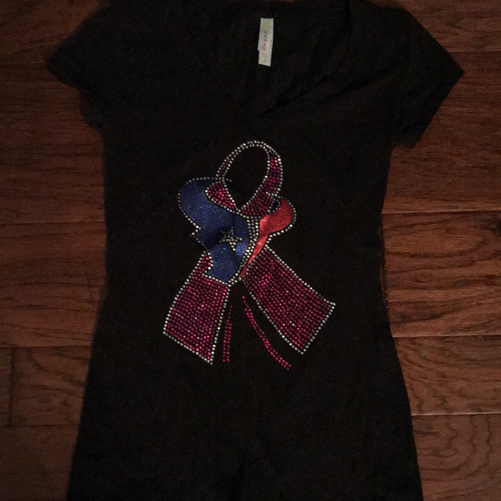 Texans Breast Cancer Awareness T-shirt Size S